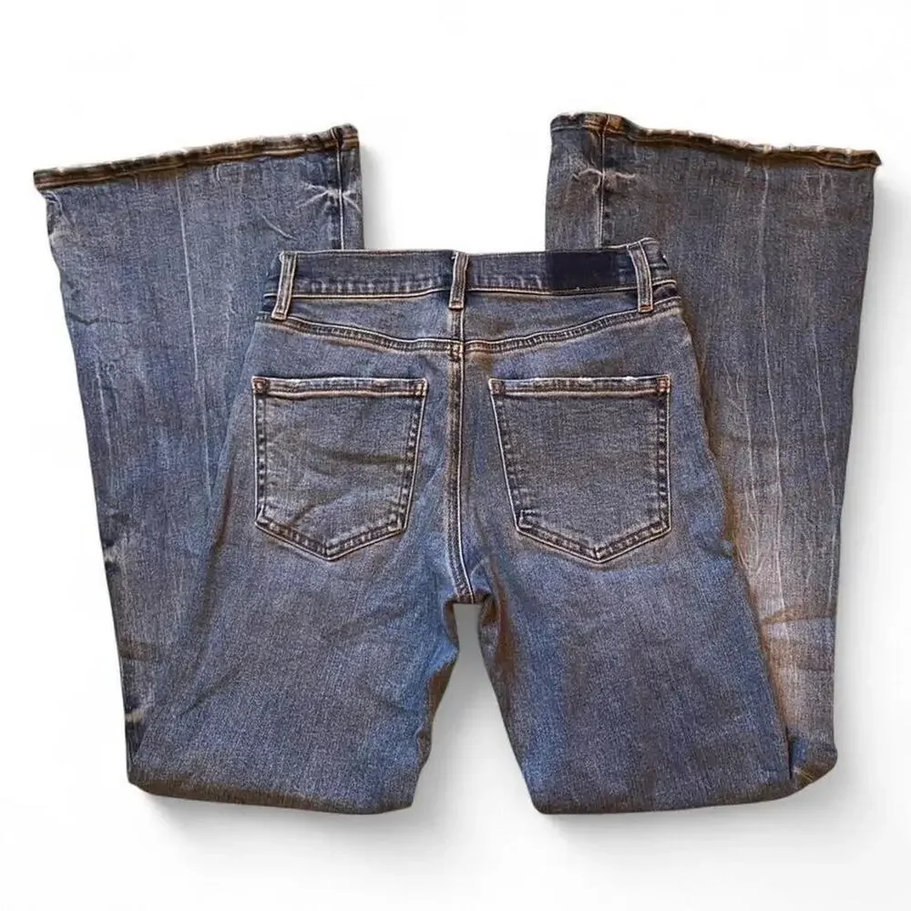 Express blue flare vintage 70s jeans - Picture 3 of 5